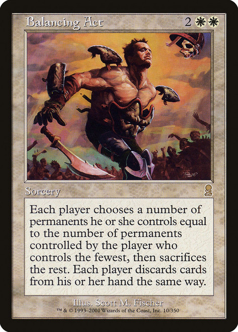 Balancing Act\nOdyssey\nSingle\nMagic The Gathering
