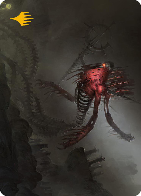 {Drivnod, Carnage Dominus Art Card} (Stamped)\nArt Series: Phyrexia: All Will Be One - Variants\nSingle\nMagic The Gathering