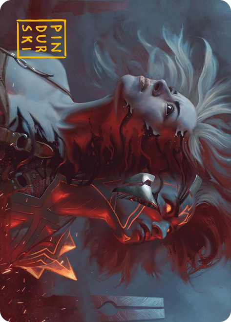 {Thrill of Possibility Art Card} (Signed)\nArt Series: Phyrexia: All Will Be One - Variants\nSingle\nMagic The Gathering