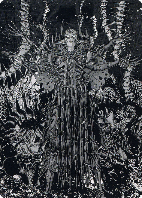 Nissa, Ascended Animist Art Card} (Signed) | Art Series: Phyrexia