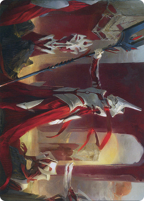 {Porcelain Zealot Art Card}\nArt Series: Phyrexia: All Will Be One\nSingle\nMagic The Gathering
