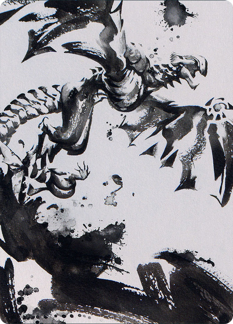 {Quicksilver Fisher Art Card}\nArt Series: Phyrexia: All Will Be One\nSingle\nMagic The Gathering