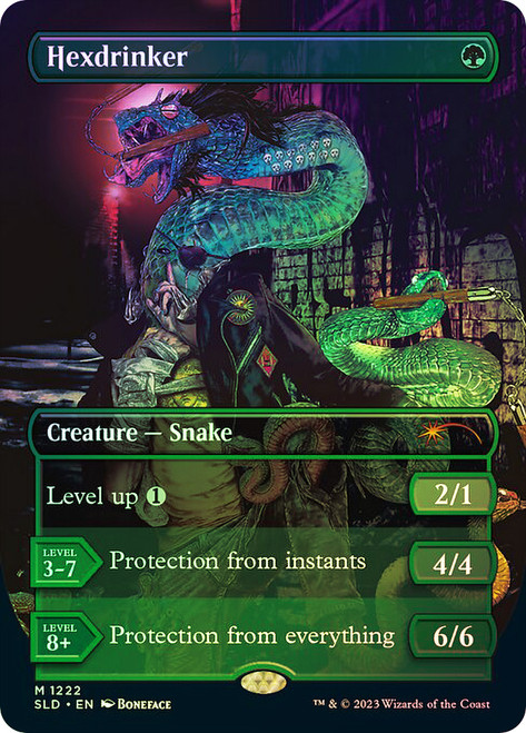 Hexdrinker (Secret Lair) (Borderless)\nPromo: General\nSingle\nMagic The Gathering