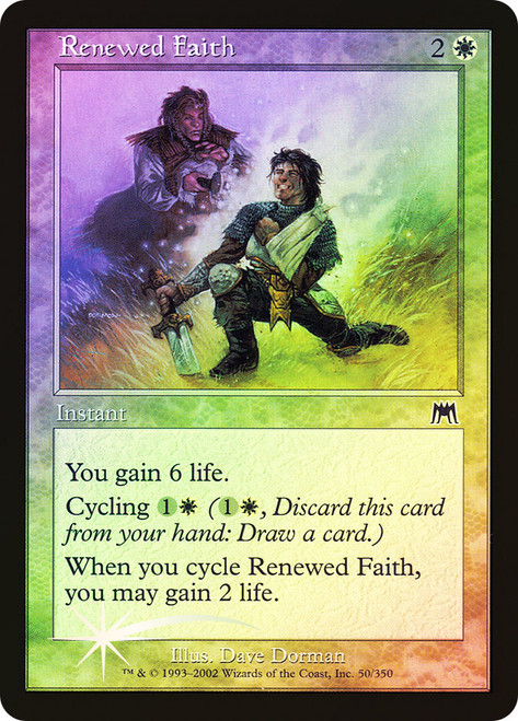 Renewed Faith\nOnslaught\nSingle\nMagic The Gathering