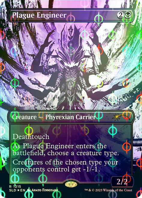 Plague Engineer (Secret Lair) (Showcase) (Compleat Foil)\nPromo: General - Alternate Foil\nSingle\nMagic The Gathering