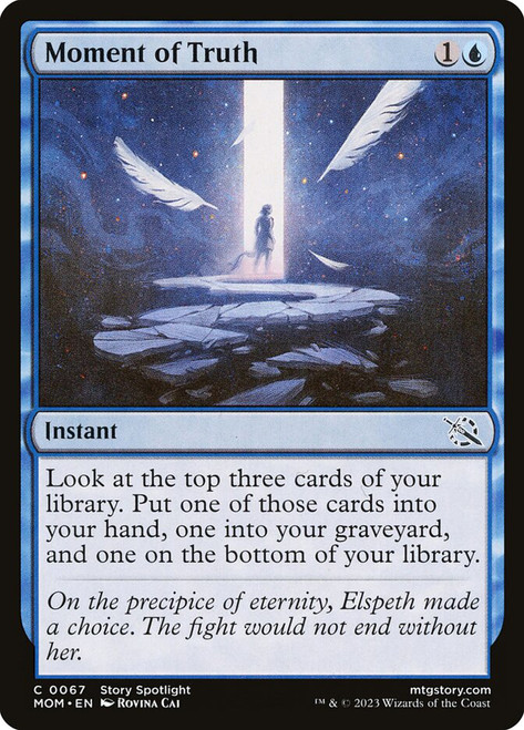 Moment of Truth\nMarch of the Machine\nSingle\nMagic The Gathering