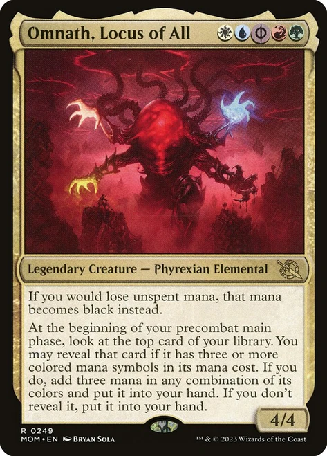 Omnath, Locus of All\nMarch of the Machine\nSingle\nMagic The Gathering
