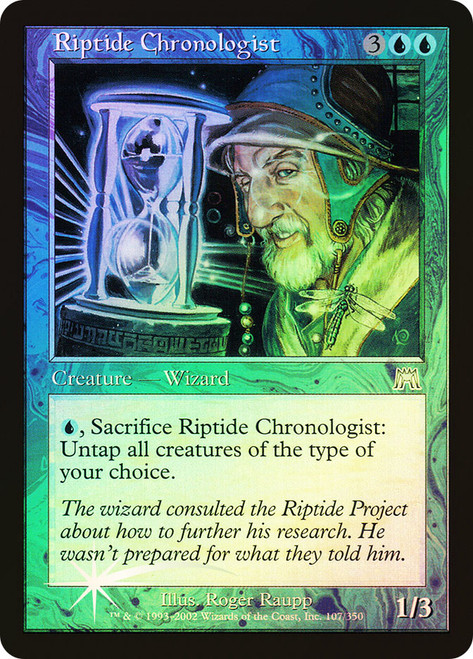 Riptide Chronologist\nOnslaught\nSingle\nMagic The Gathering