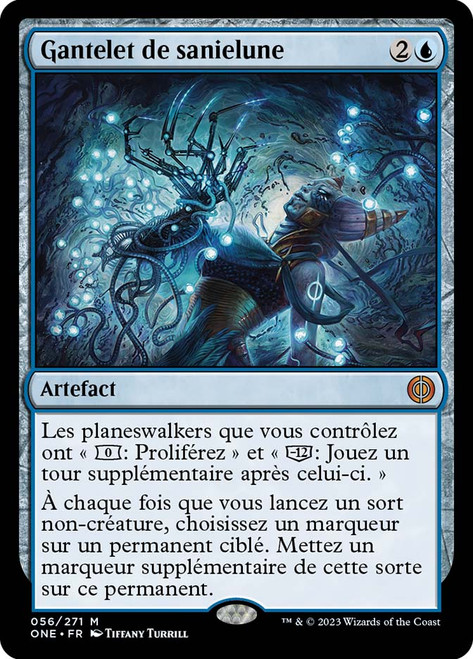 Ichormoon Gauntlet\nPhyrexia: All Will Be One - French\nSingle\nMagic The Gathering