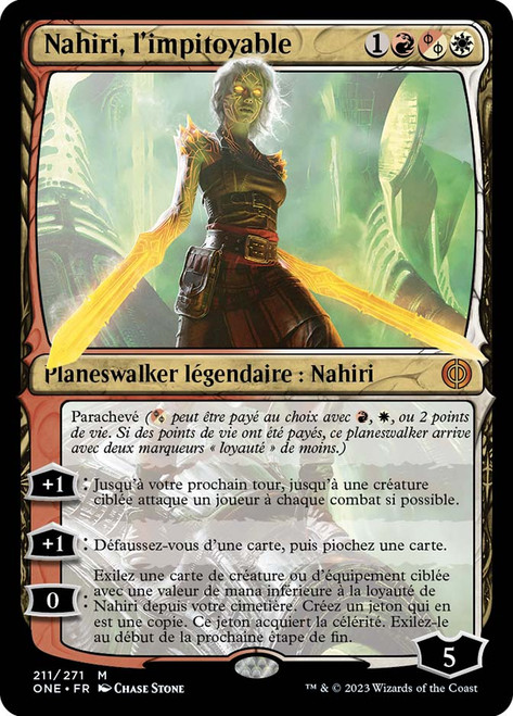Nahiri, the Unforgiving | Phyrexia: All Will Be One - Japanese