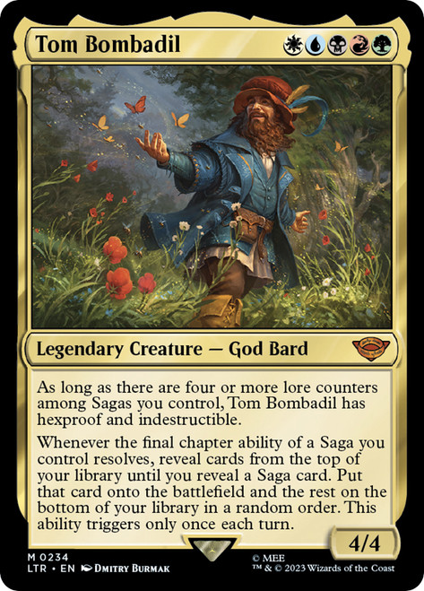 Tom Bombadil(ボーダーレス) Tom Bombadil - Serial Numbered [745z] [Borderless] [Poster
