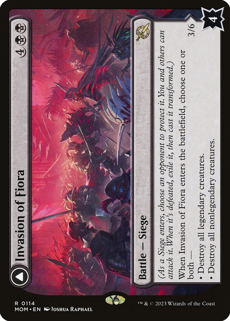 Invasion of Fiora // Marchesa, Resolute Monarch\nMarch of the Machine\nSingle\nMagic The Gathering