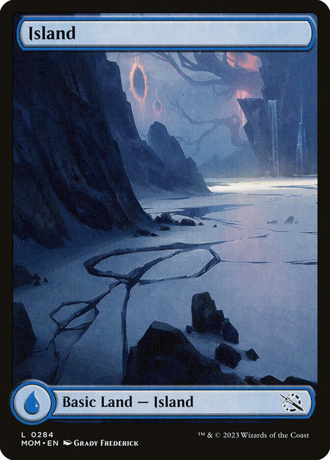 Island (#284) (Full Art) | March of the Machine | Star City Games