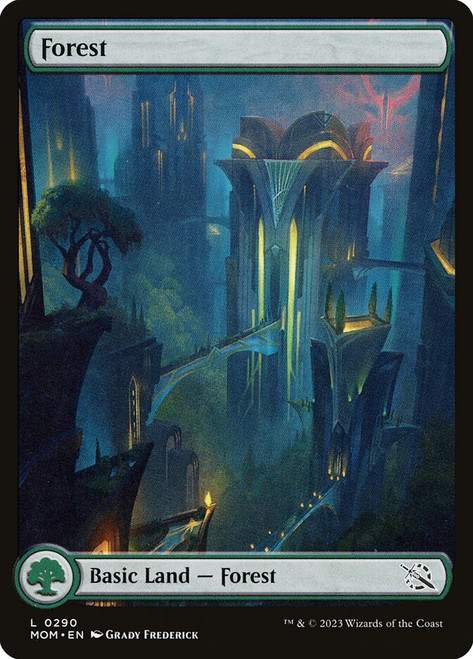 Forest (#290) (Full Art) | March of the Machine | Star City