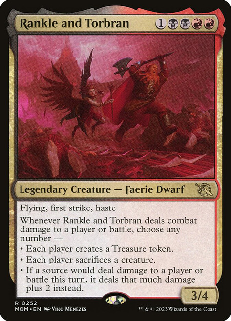 Rankle and Torbran\nMarch of the Machine\nSingle\nMagic The Gathering