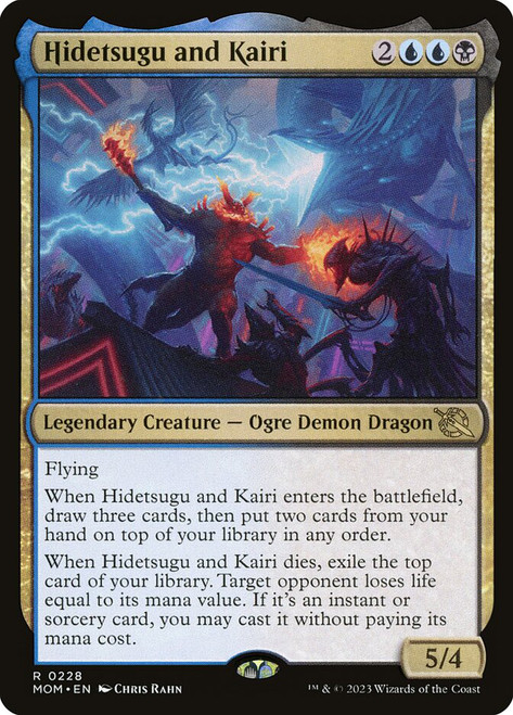 Hidetsugu and Kairi\nMarch of the Machine\nSingle\nMagic The Gathering