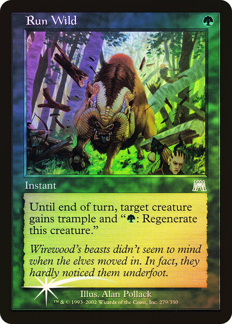 Run Wild\nOnslaught\nSingle\nMagic The Gathering