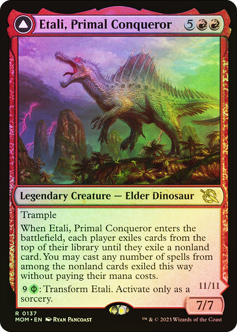 Etali, Primal Conqueror // Etali, Primal Sickness\nMarch of the Machine\nSingle\nMagic The Gathering