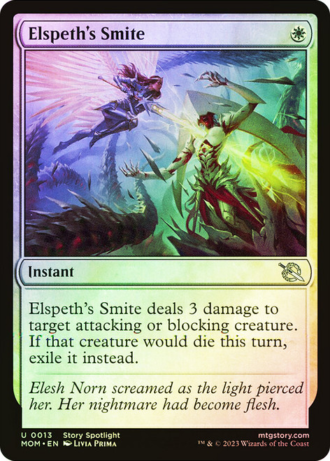 Elspeth's Smite\nMarch of the Machine\nSingle\nMagic The Gathering