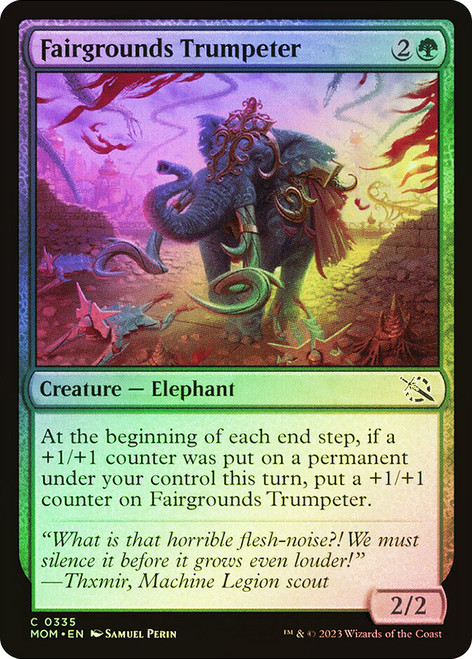 Fairgrounds Trumpeter\nMarch of the Machine\nSingle\nMagic The Gathering