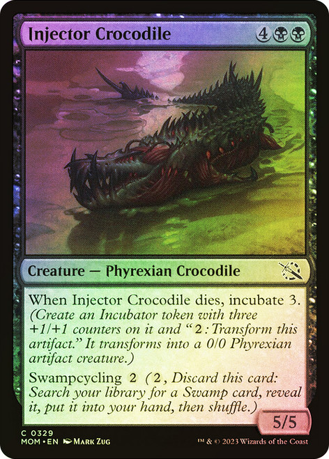 Injector Crocodile\nMarch of the Machine\nSingle\nMagic The Gathering