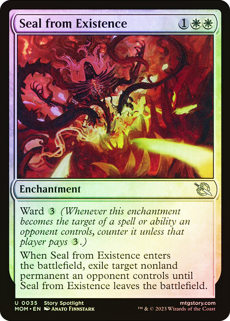 Seal from Existence\nMarch of the Machine\nSingle\nMagic The Gathering