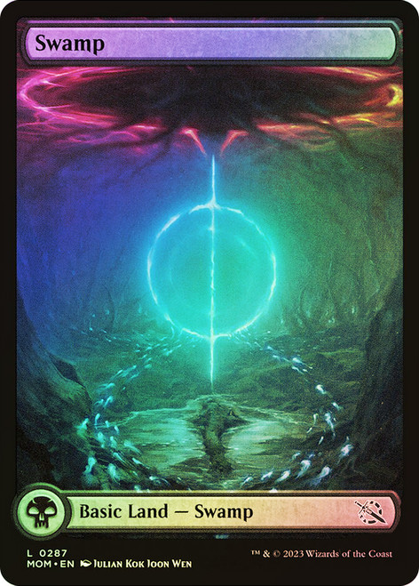 Swamp (#287) (Full Art) | March of the Machine | Star City Games