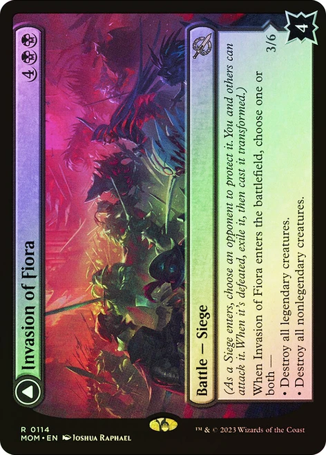 Invasion of Fiora // Marchesa, Resolute Monarch\nMarch of the Machine\nSingle\nMagic The Gathering