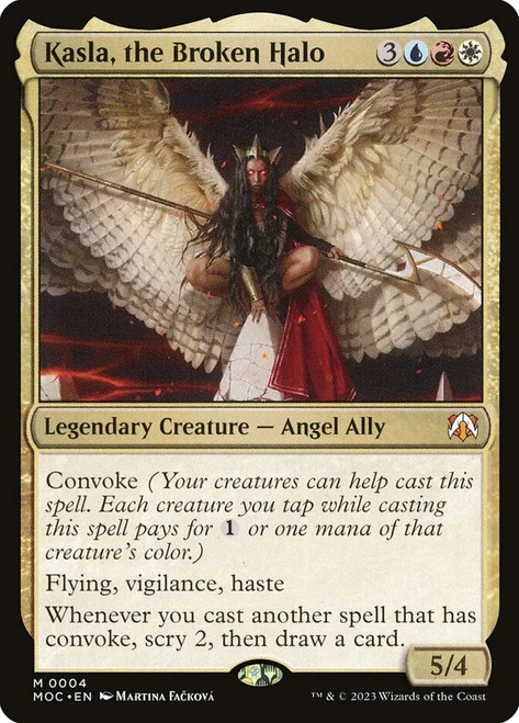 Kasla, the Broken Halo\nMarch of the Machine Commander\nSingle\nMagic The Gathering