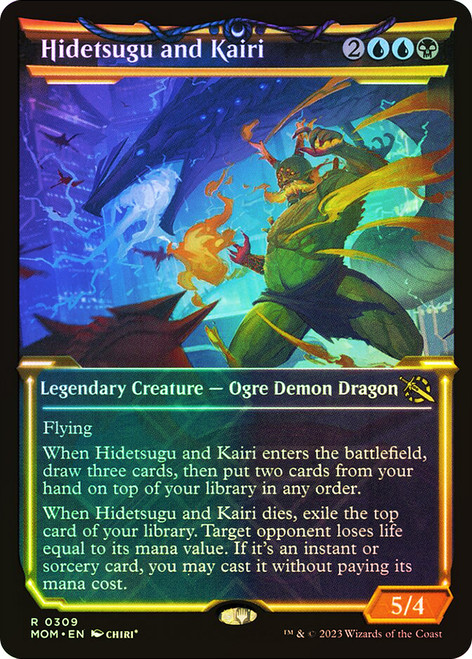 Hidetsugu and Kairi (Showcase)\nMarch of the Machine - Variants\nSingle\nMagic The Gathering