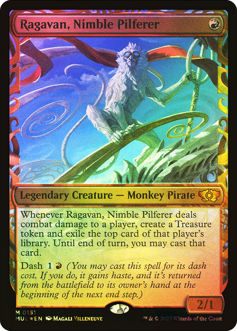 Ragavan, Nimble Pilferer (Zidane Tribal) (Borderless