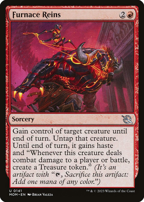 Furnace Reins\nMarch of the Machine\nSingle\nMagic The Gathering