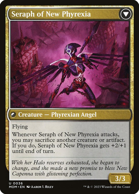 Seraph of New Capenna // Seraph of New Phyrexia | March of the