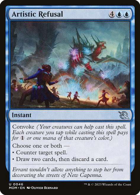 Artistic Refusal\nMarch of the Machine\nSingle\nMagic The Gathering