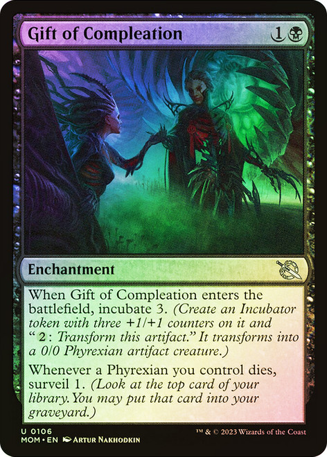 Gift of Compleation\nMarch of the Machine\nSingle\nMagic The Gathering