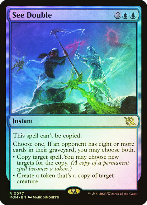 See Double\nMarch of the Machine\nSingle\nMagic The Gathering