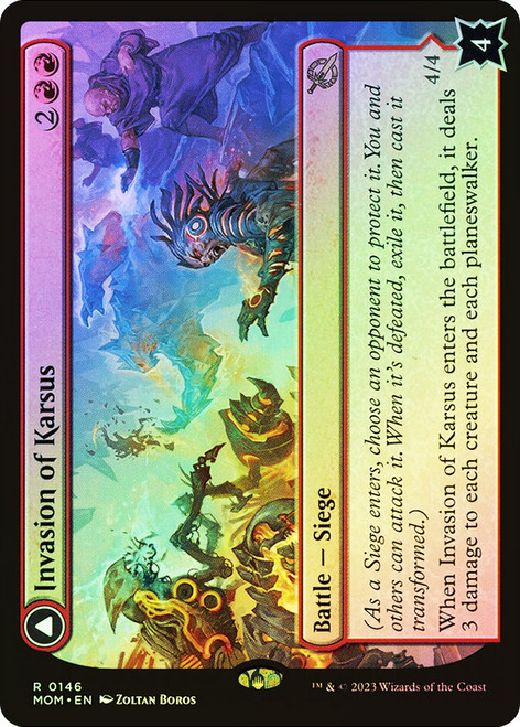 Invasion of Karsus // Refraction Elemental\nMarch of the Machine\nSingle\nMagic The Gathering