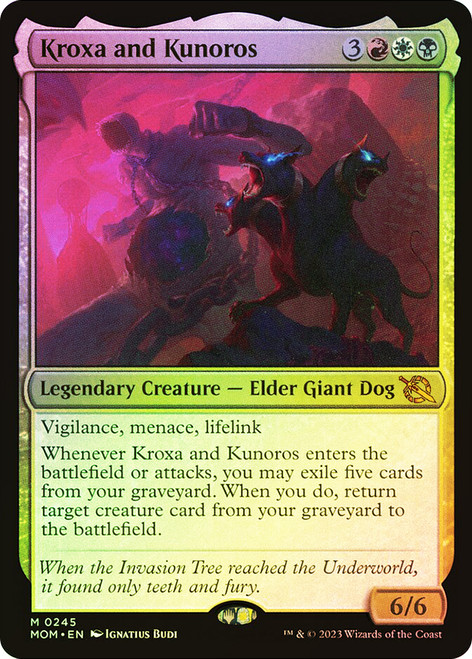 Kroxa and Kunoros\nMarch of the Machine\nSingle\nMagic The Gathering