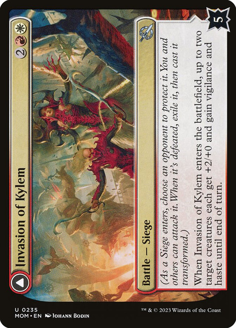 Invasion of Kylem // Valor's Reach Tag Team\nMarch of the Machine\nSingle\nMagic The Gathering