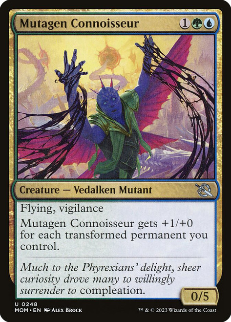 Mutagen Connoisseur\nMarch of the Machine\nSingle\nMagic The Gathering