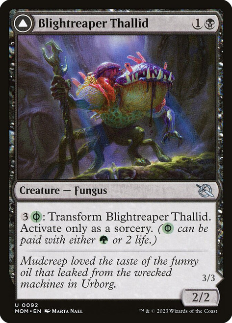 Blightreaper Thallid // Blightsower Thallid\nMarch of the Machine\nSingle\nMagic The Gathering
