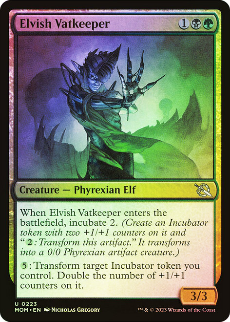 Elvish Vatkeeper\nMarch of the Machine\nSingle\nMagic The Gathering