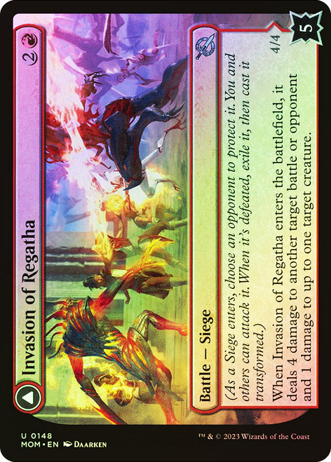 Invasion of Regatha // Disciples of the Inferno\nMarch of the Machine\nSingle\nMagic The Gathering