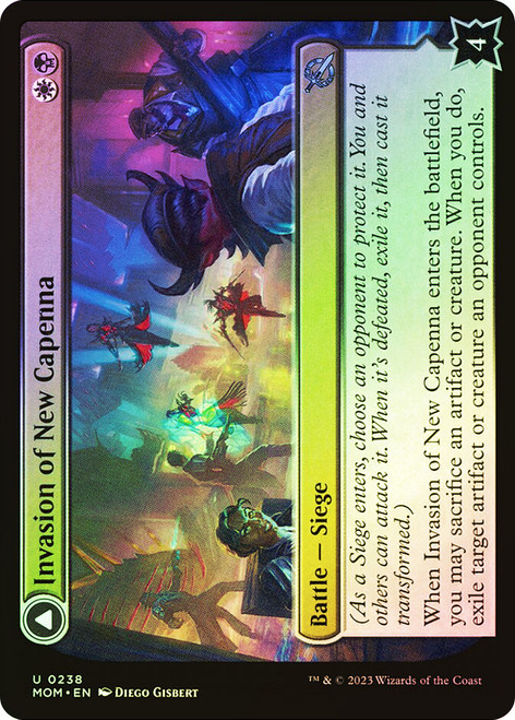 Invasion of New Capenna // Holy Frazzle-Cannon\nMarch of the Machine\nSingle\nMagic The Gathering