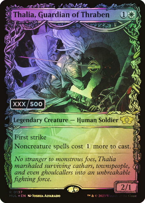 Thalia, Guardian of Thraben (Showcase) (Halo Foil) | Multiverse