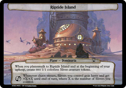 Riptide Island\nMarch of the Machine Commander Planechase - Planes\nSingle\nMagic The Gathering