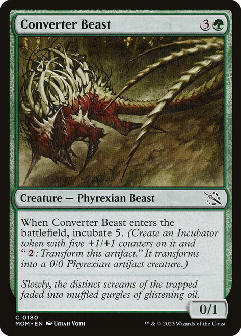 Converter Beast\nMarch of the Machine\nSingle\nMagic The Gathering