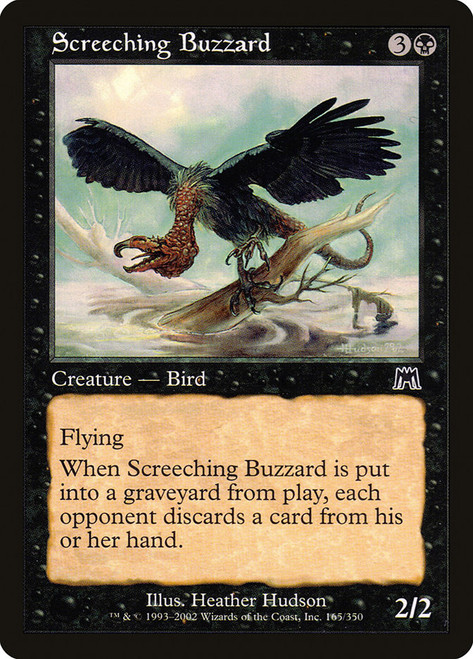 Screeching Buzzard\nOnslaught\nSingle\nMagic The Gathering