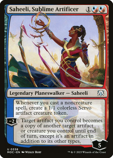 Saheeli, Sublime Artificer | Commander Masters | Star City Games