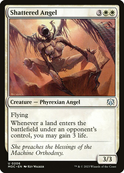 Shattered Angel\nMarch of the Machine Commander\nSingle\nMagic The Gathering